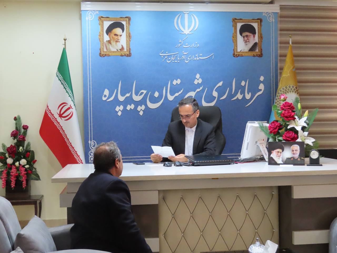 احصاء و بررسی مشکلات مردمی توسط نماینده عالی دولت در شهرستان چایپاره