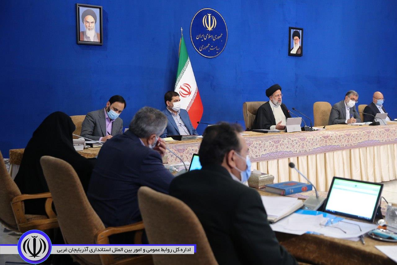 رئیس جمهور در جلسه هیات دولت