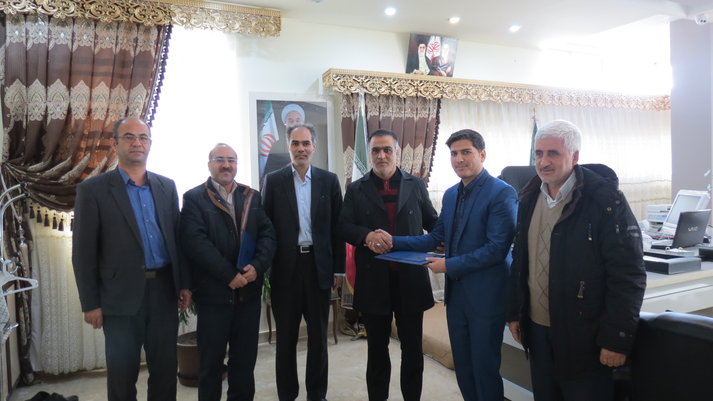 تودیع ومعارفه رئیس محابرات چایپاره