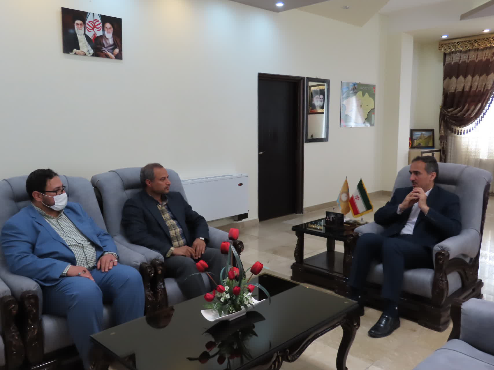 دیدار رییس بنیاد شهید و امور ایثارگران با فرماندار شهرستان چایپاره