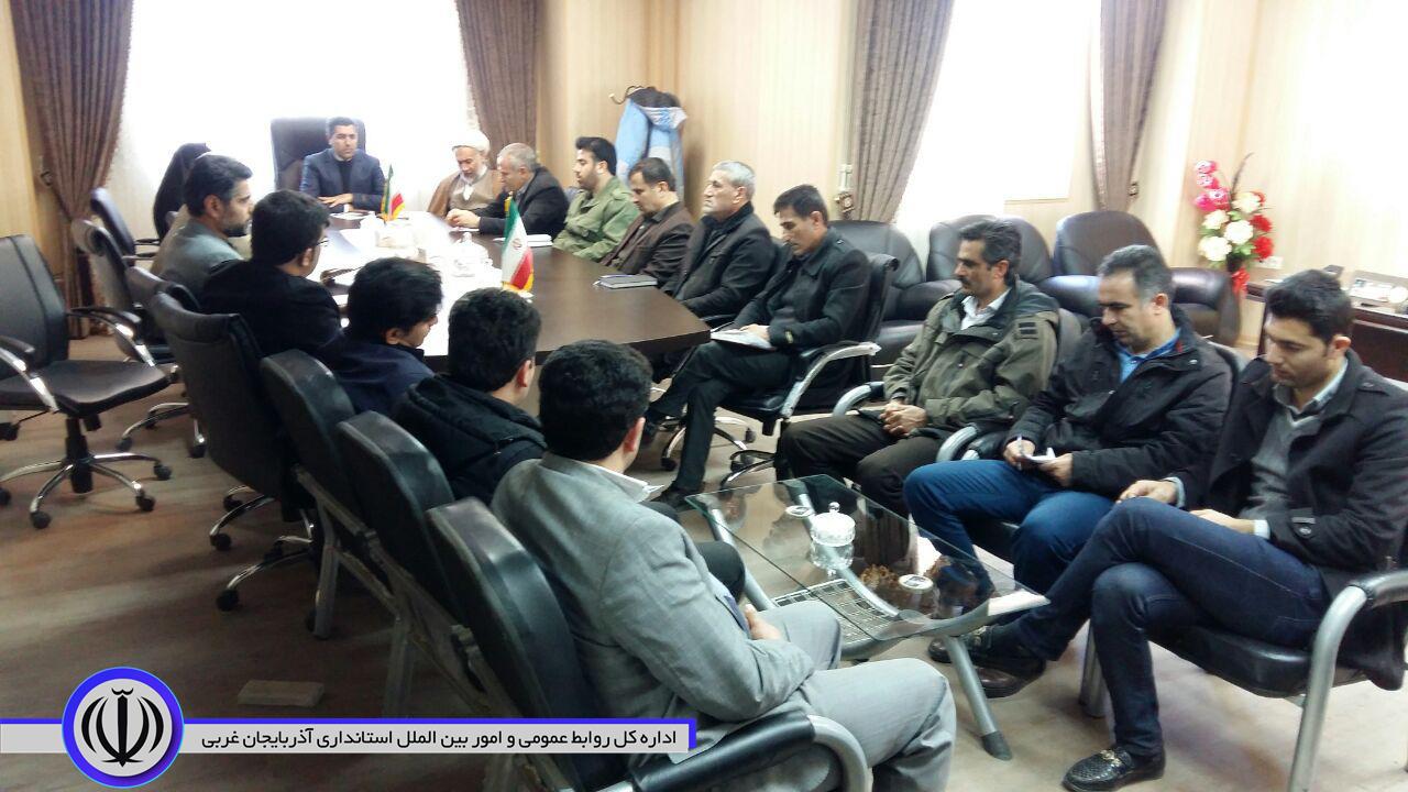 جلسه هماهنگی راهپیمائی 22 بهمن در بخشداری بخش مرکزی برگزار شد