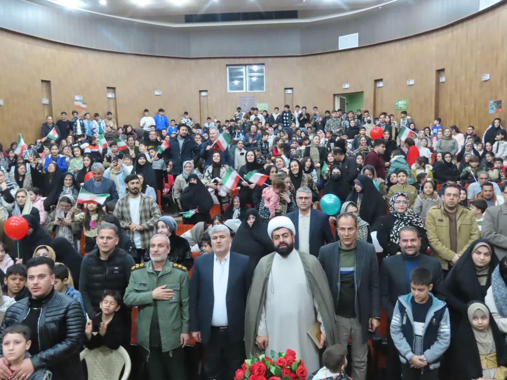 برگزاری جشن بزرگ نیمه شعبان و سالگرد پیروزی شکوهمند انقلاب اسلامی در شهرستان چایپاره