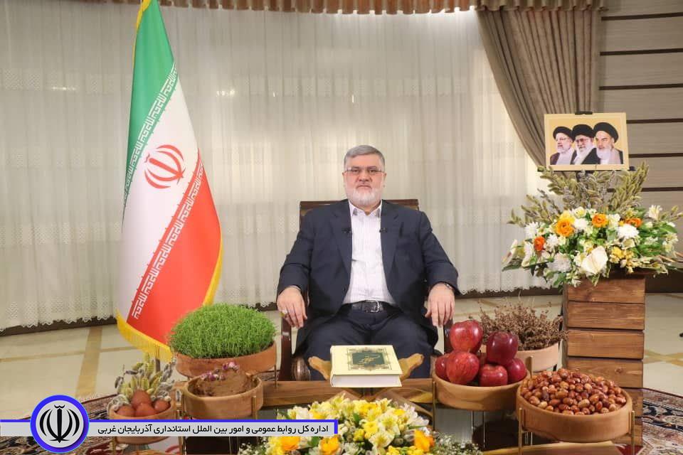 استاندار آذربایجان غربی در پیامی حلول سال نو را تبریک گفت