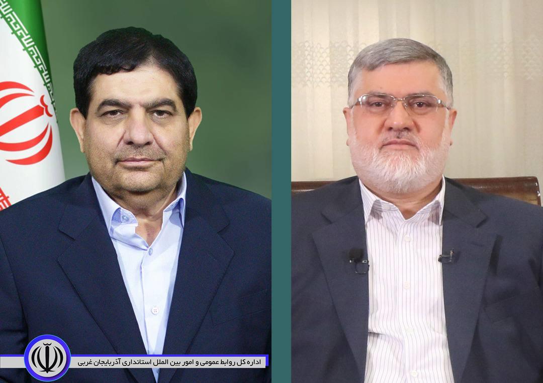 دیدار #استاندار_آذربایجان_غربى با #معاون_اول_رئیس_جمهور