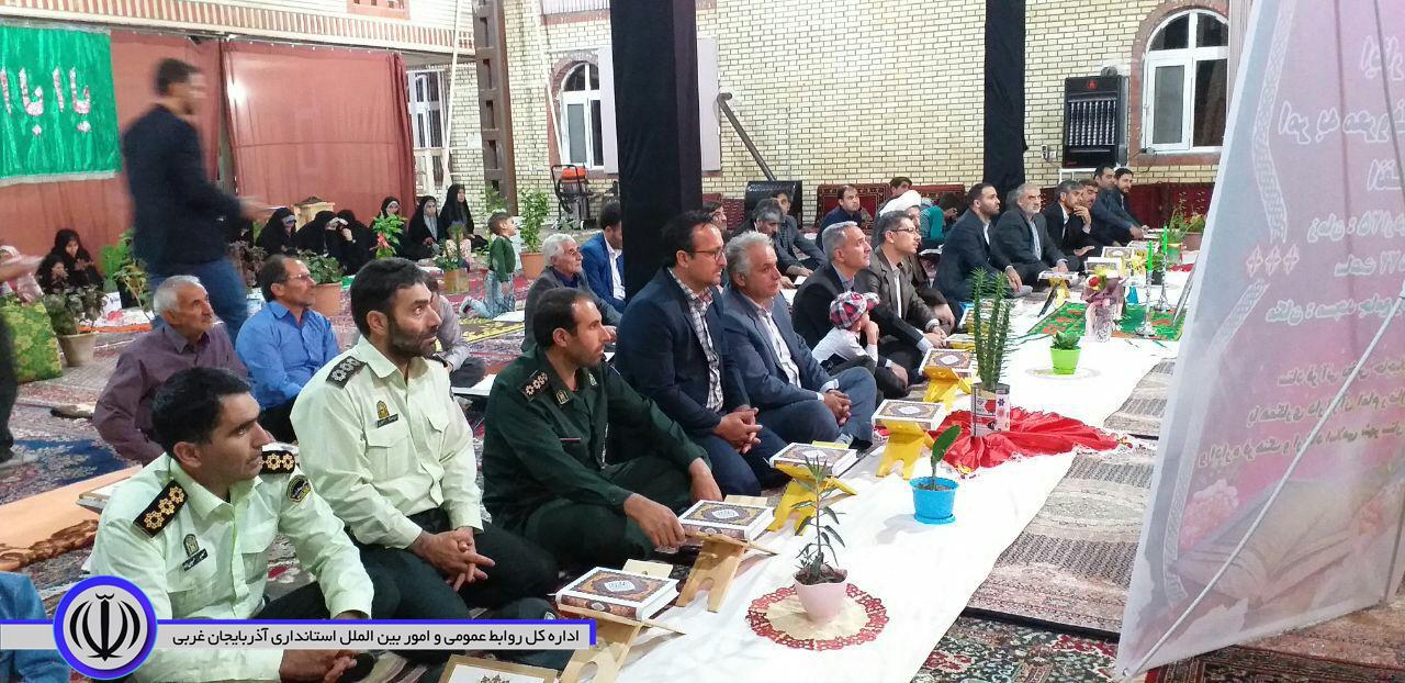 کاروان قرآنی روستائیان بخش حاجیلار همزمان با ماه مبارک رمضان