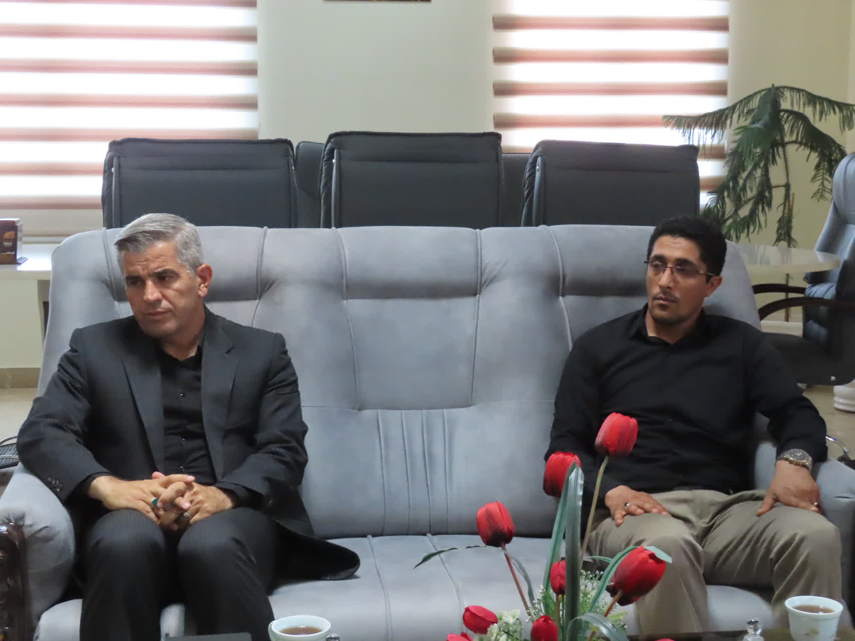 مراسم تکریم و معارفه سرپرست امور آب و فاضلاب شهرستان چایپاره