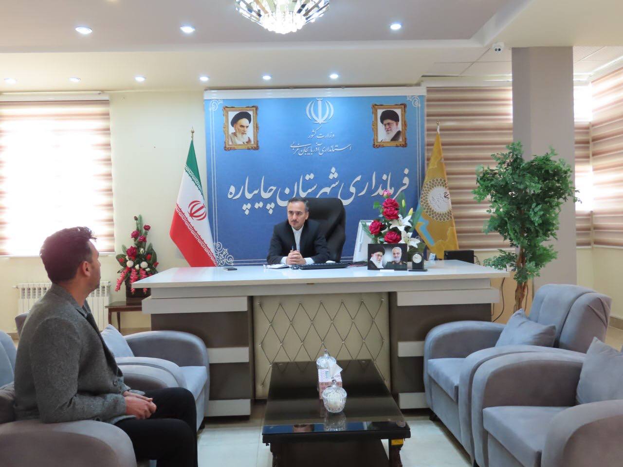 احصاء و بررسی مشکلات مردمی توسط نماینده عالی دولت در شهرستان چایپاره