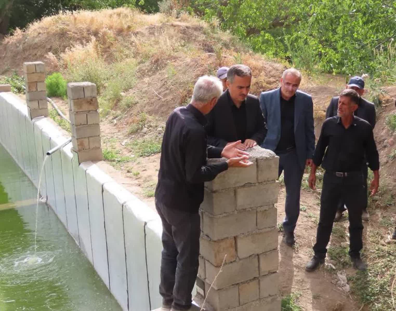 بازدید فرماندار از روستای چیرکندی در شهرستان چایپاره