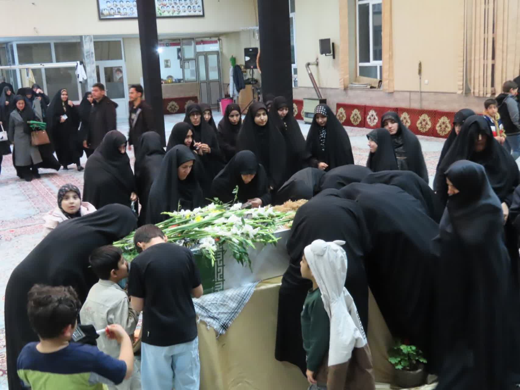 آیین وداع با پیکر مطهر شهید گمنام هشت سال دفاع مقدس