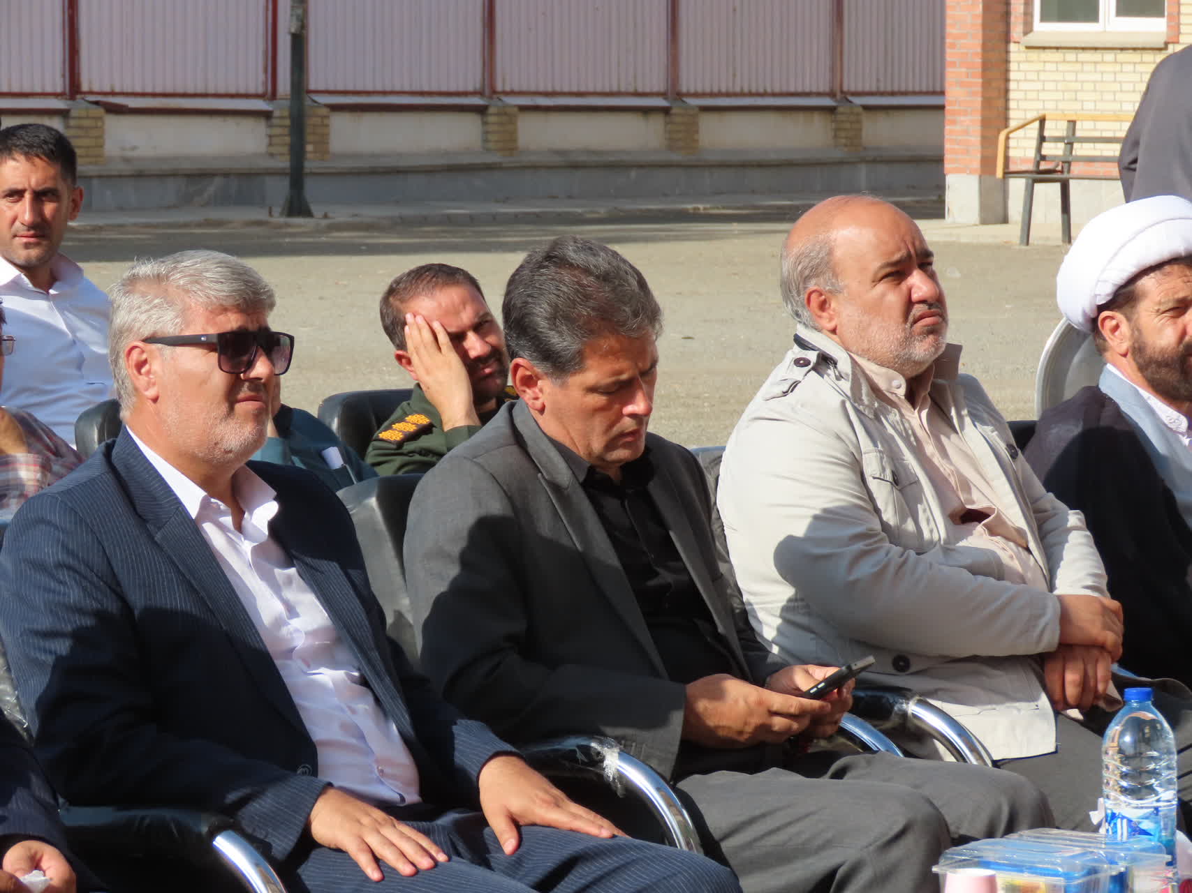 افتتاح فضای ورزشی روباز (چمن مصنوعی) دبیرستان شبانه روزی خلیج فارس