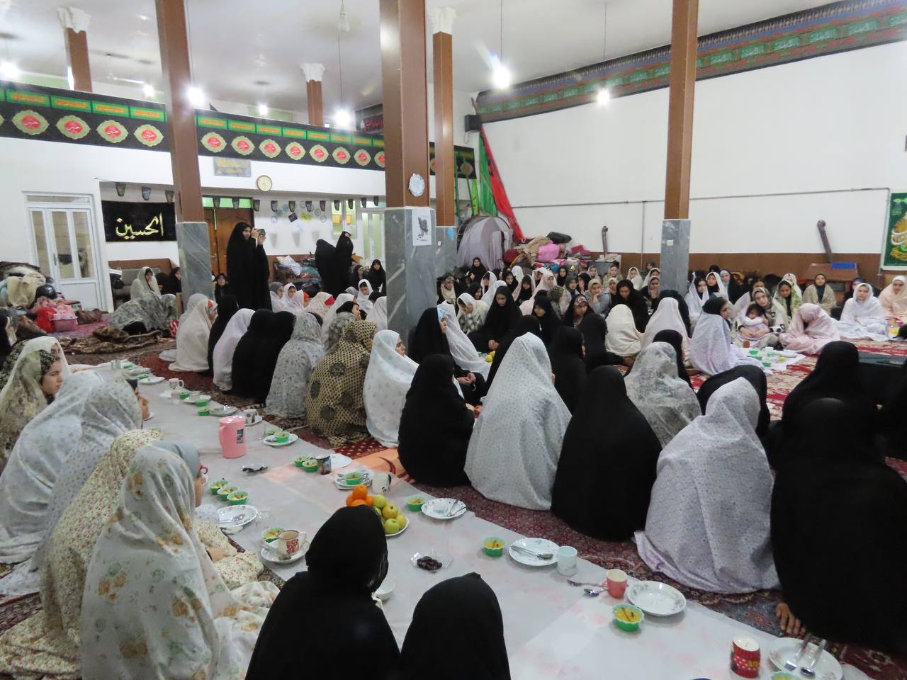 حضور فرماندار در مراسم اعتکاف دانش آموزی دختران شهرستان چایپاره