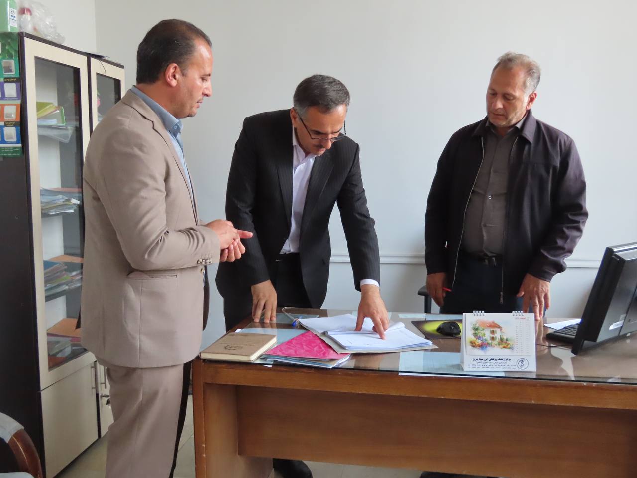 بازدید سرزده سعید شکورزاده فرماندار چایپاره از جهاد کشاورزی