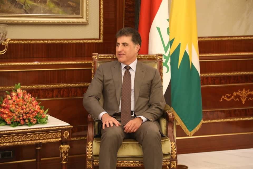 دیدار محمدصادق معتمدیان استاندار آذربایجانغربی با نچیروان بارزانی رییس اقلیم کردستان عراق