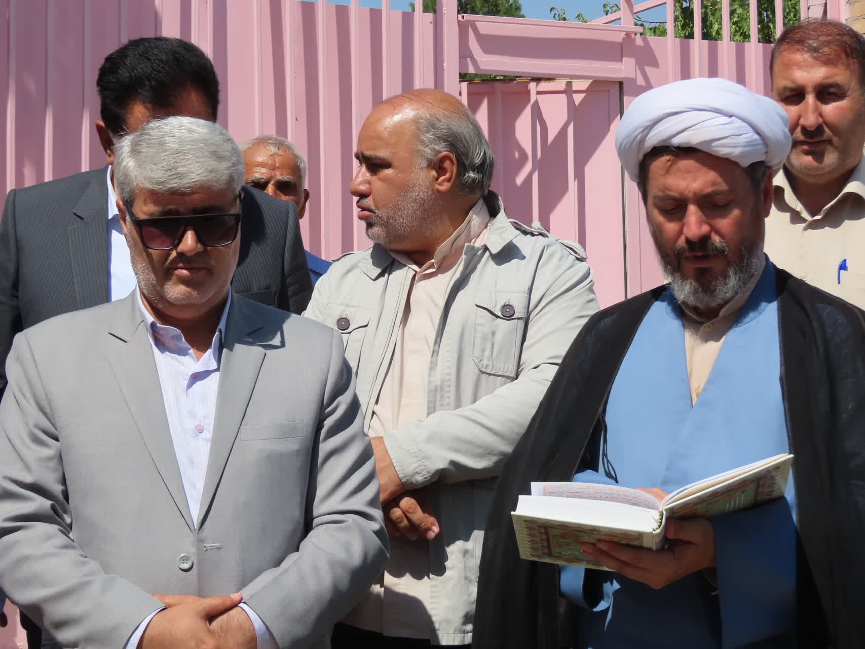 آئین افتتاح پروژه های عمرانی توزیع برق