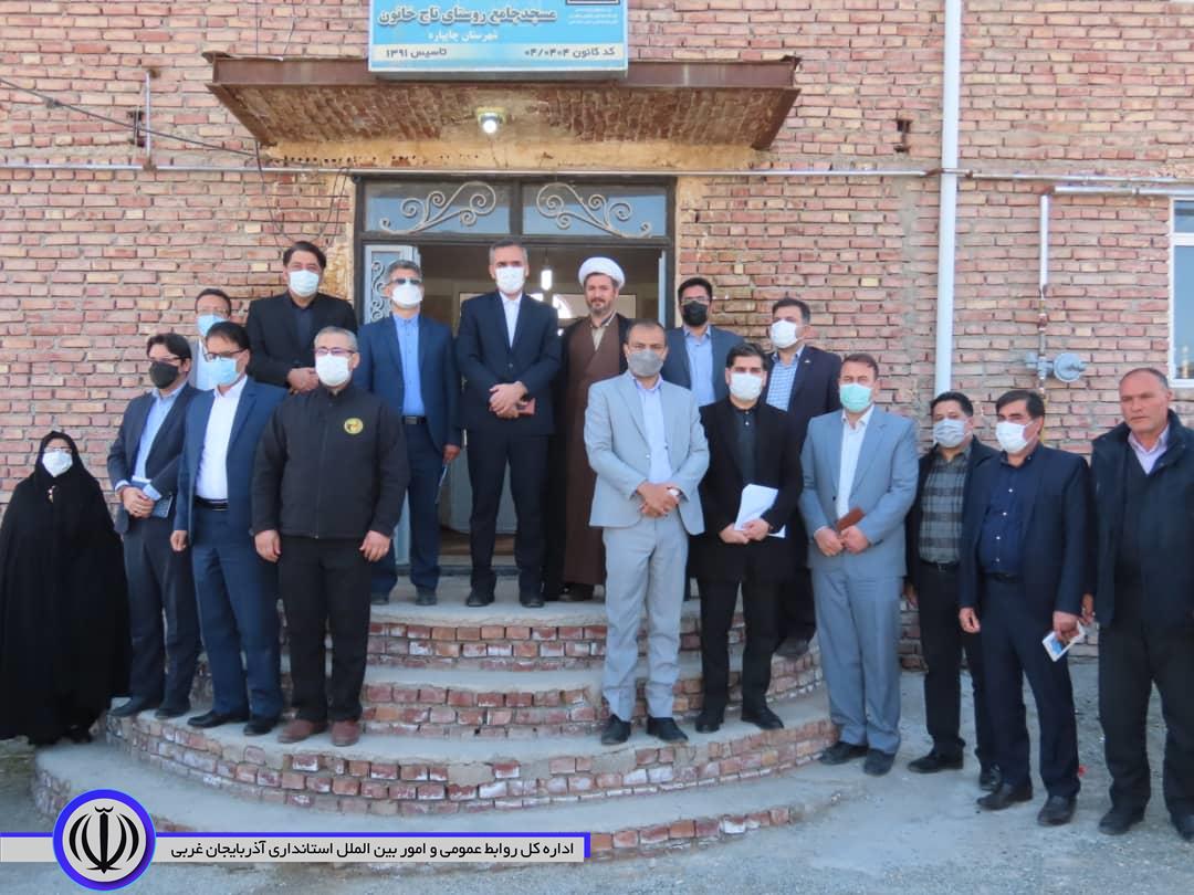 بازدید سعید شکورزاده فرماندار شهرستان از روستا های توابع بخش حاجیلار
