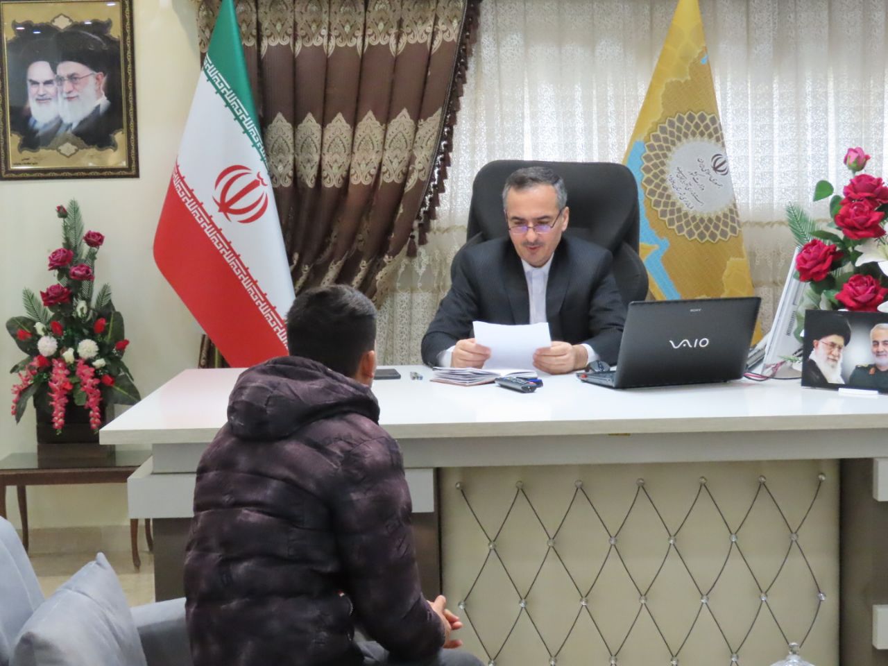 برگزاری ملاقات مردمی فرماندار شهرستان چایپاره