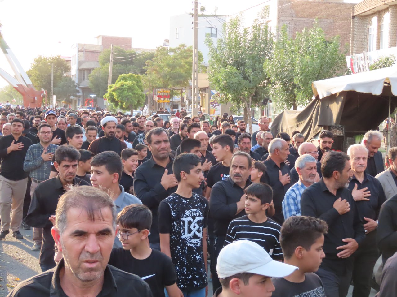 پیاده روی دلداگان اربعین در چایپاره