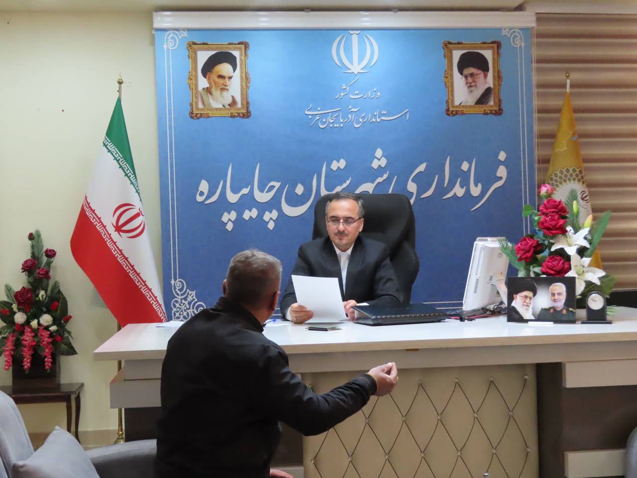 احصاء و بررسی مشکلات مردمی توسط نماینده عالی دولت در شهرستان چایپاره