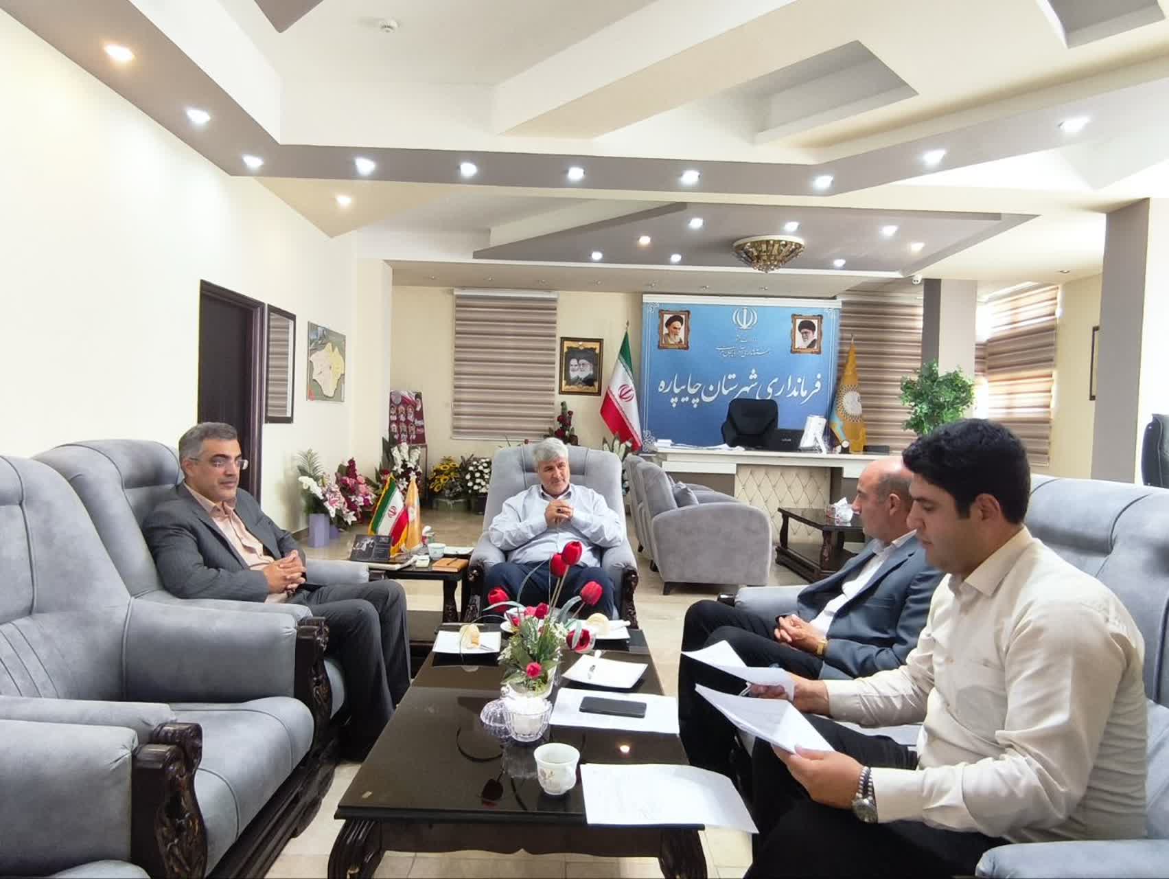 جلسه هیأت تطبیق مصوبات شوراهای اسلامی شهرستان چایپاره