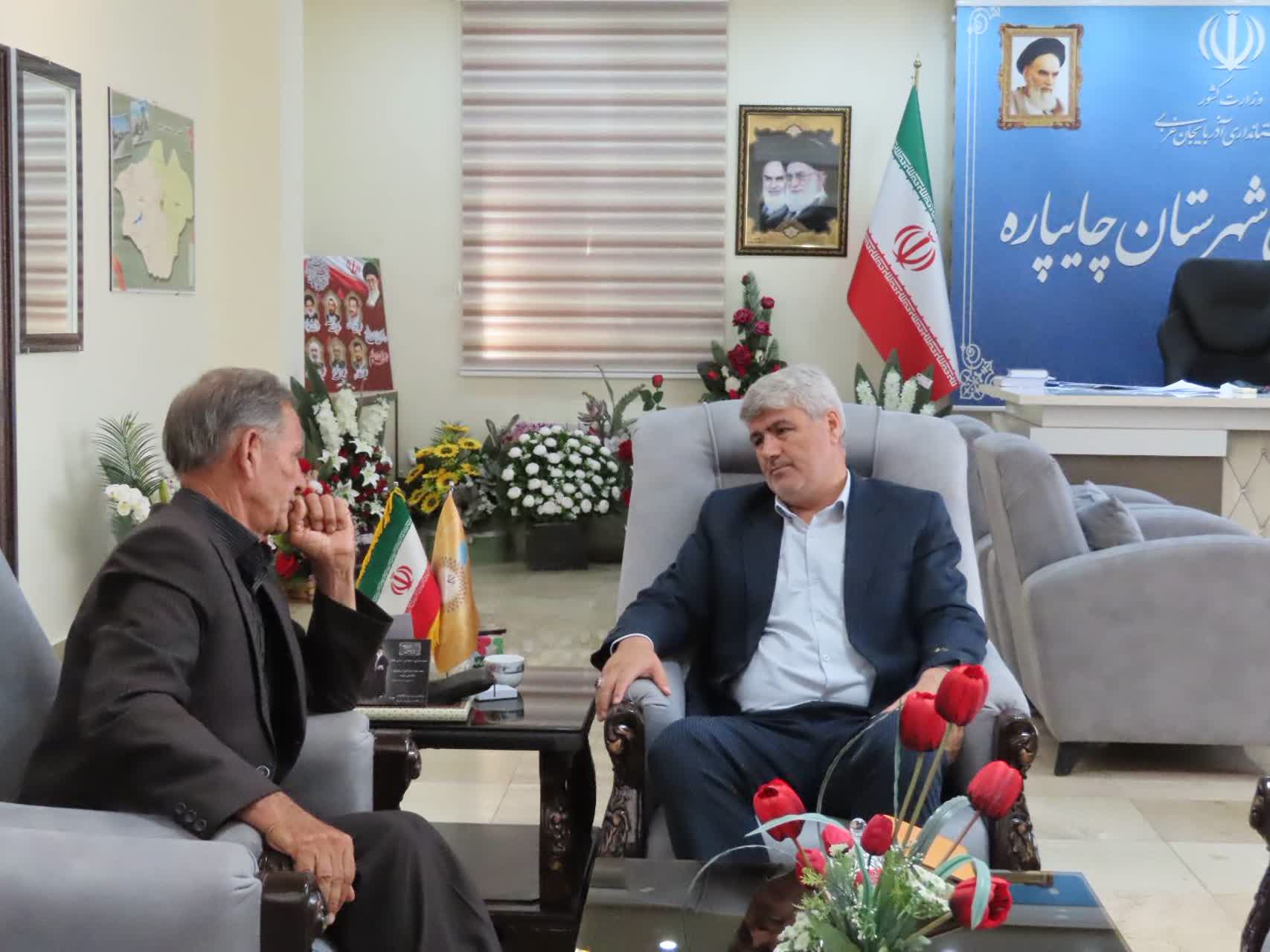 احصاء و بررسی مشکلات مردمی توسط فرماندار شهرستان چایپاره