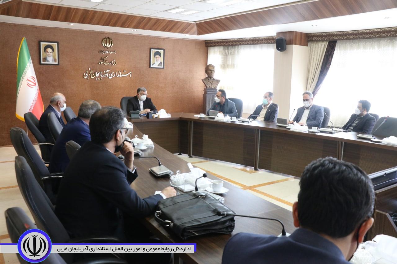 دیدار مدیران حوزه ارتباطات و فناوری اطلاعات در استان با استاندار آذربایجان غربی