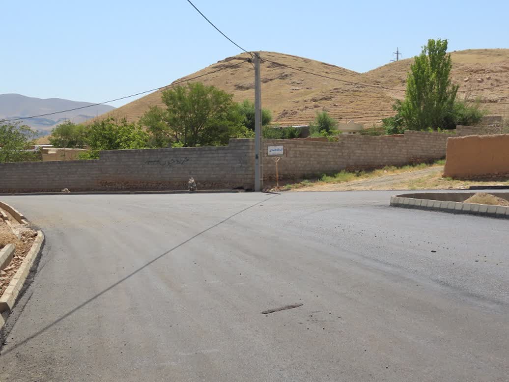 طرح عمرانی بهسازی و آسفالت معابر روستای اسماعیل کهریز آماده افتتاح شد
