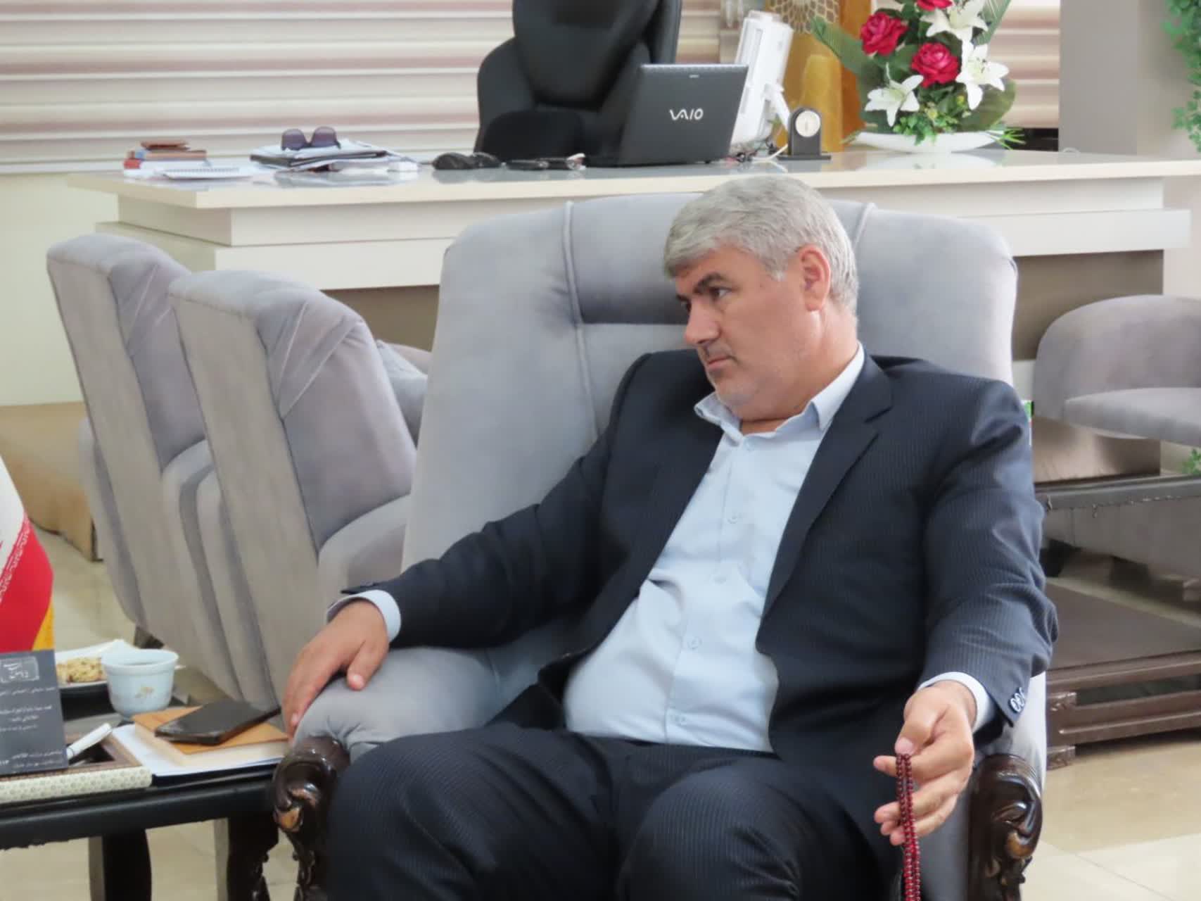 دیدار مدیر کل دامپزشکی استان با فرماندار