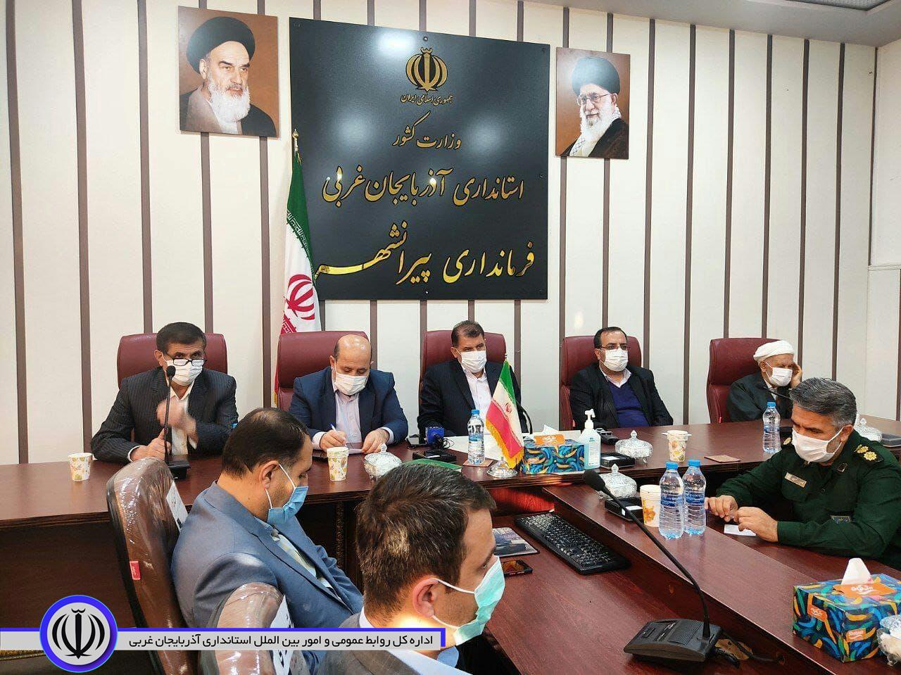 مراسم تکریم و معارفه فرماندار شهرستان پیرانشهر با حضور معاون سیاسی امنیتی و اجتماعی استاندار آذربایجان غربی و مسئولان استانی و شهرستان برگزار شد