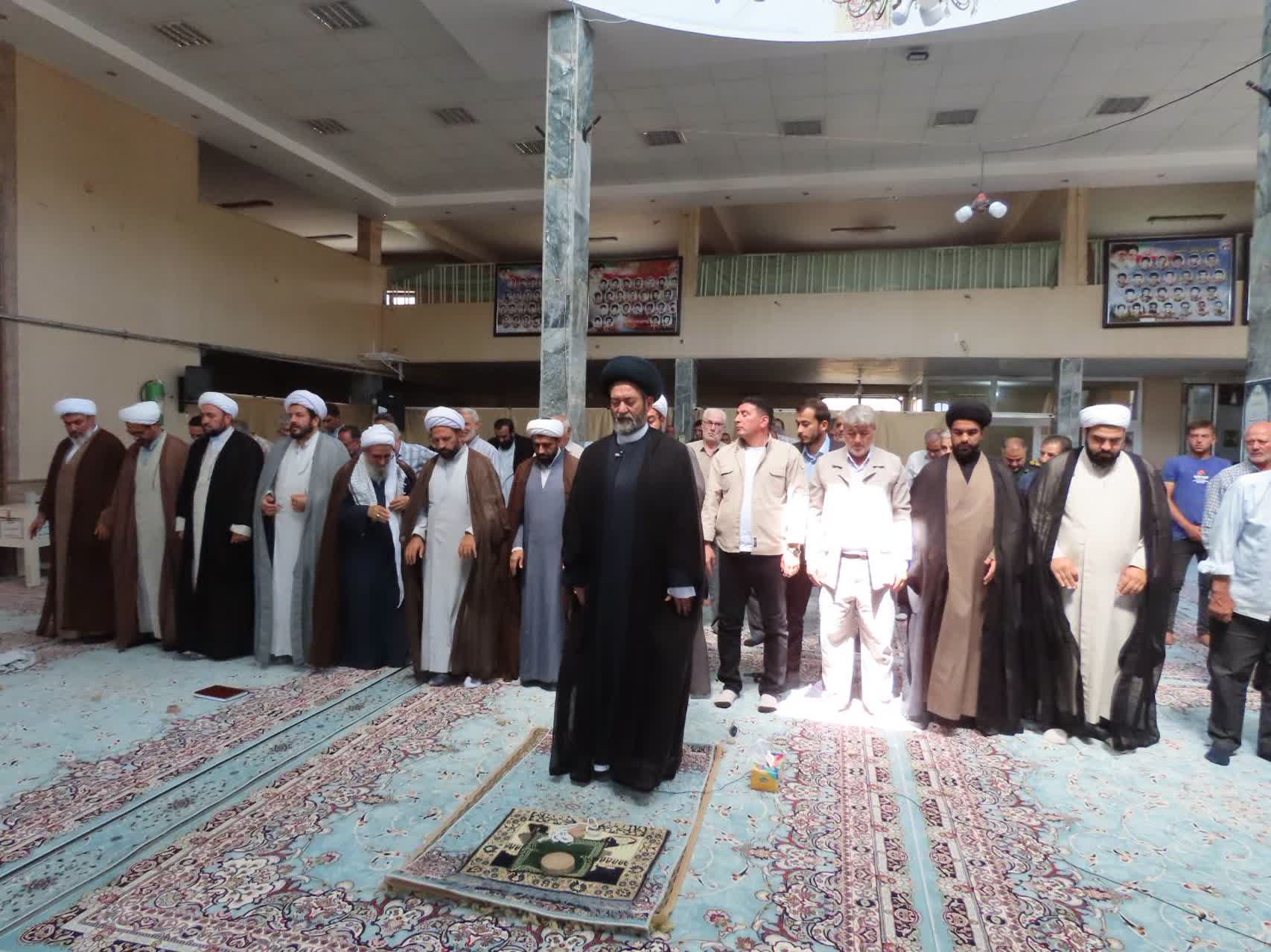 حضور حضرت آیت الله عاملی نماینده معزز ولی فقیه در استان اردبیل و امام جمعه محترم اردبیل در شهرستان چایپاره