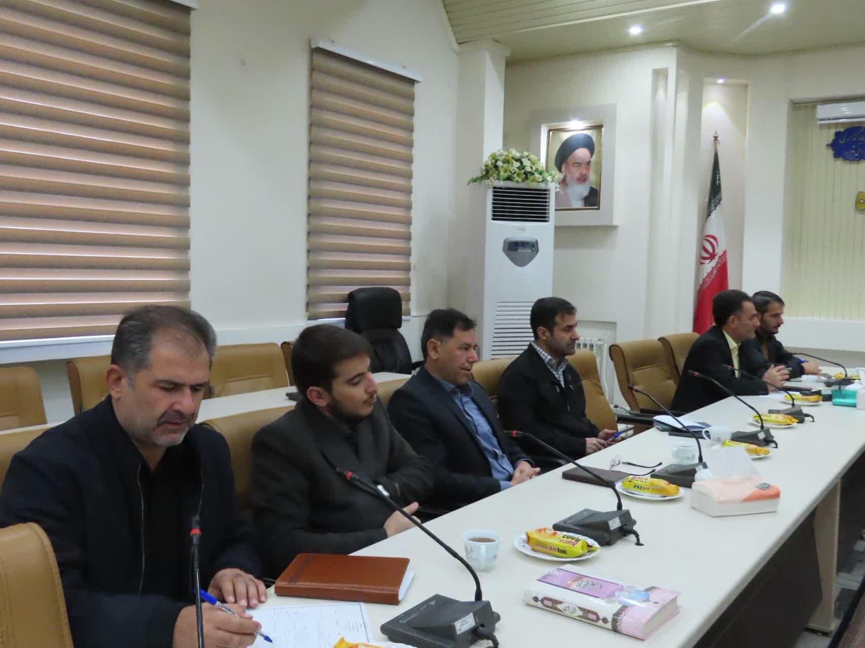 جلسه طرح ملی نماد شهرستان چایپاره