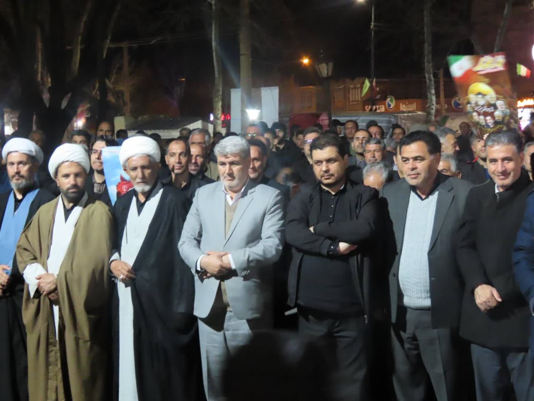 تداوم تجمع مردمی امت حزب الله چایپاره همزمان با سراسر کشور