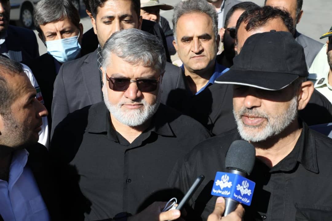 بازدید وزیر کشور به همراه استاندار آذربایجانغربی از زیر ساخت ها و روند اعزام زائرین اربعین حسینی از مرز تمرچین پیرانشهر