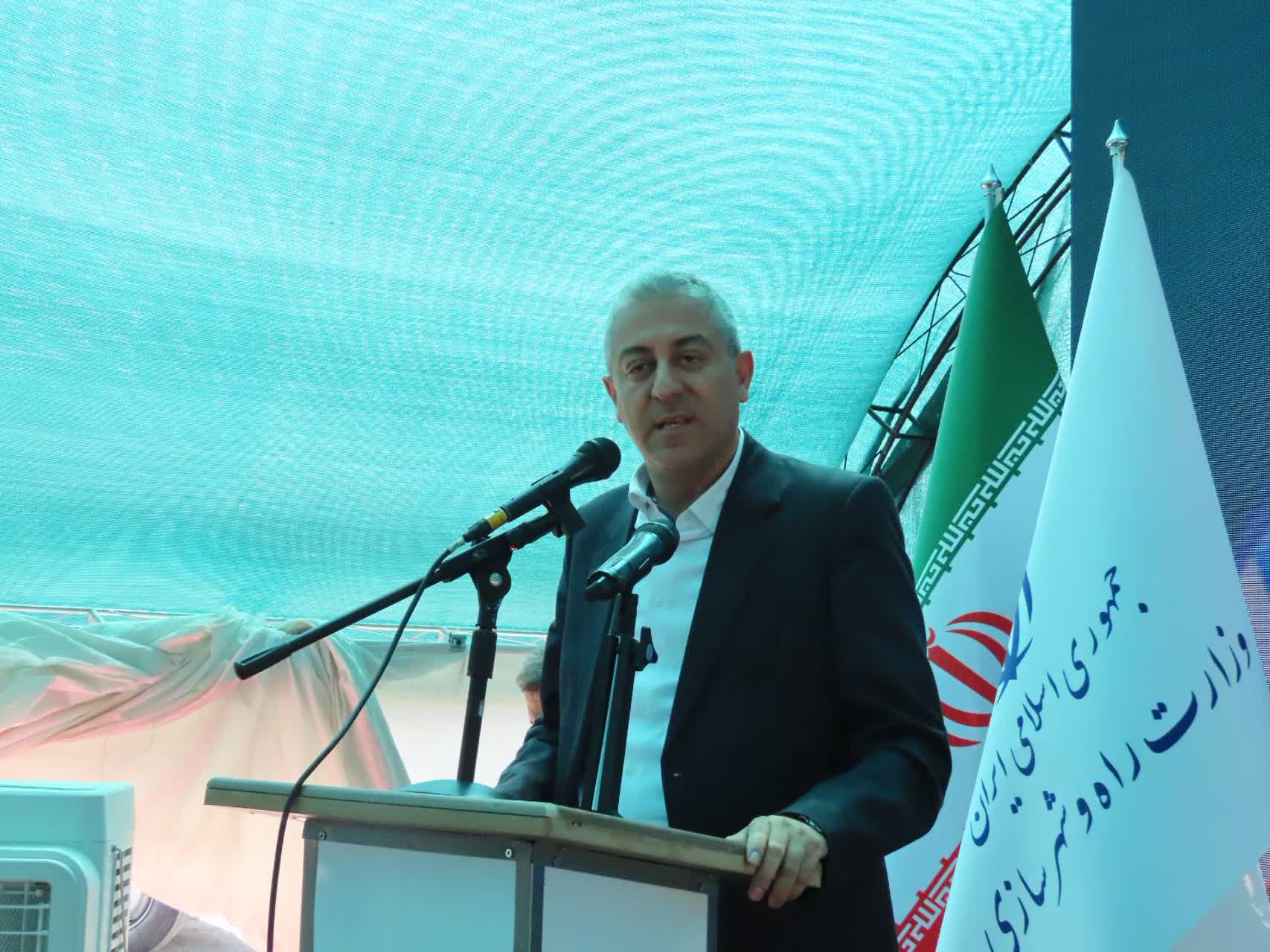 آیین آغاز عملیات اجرایی و کلنگ زنی قطعه چهارم محور سهراهی ایواوغلی تا گیت ورودی منطقه آزاد ماکو