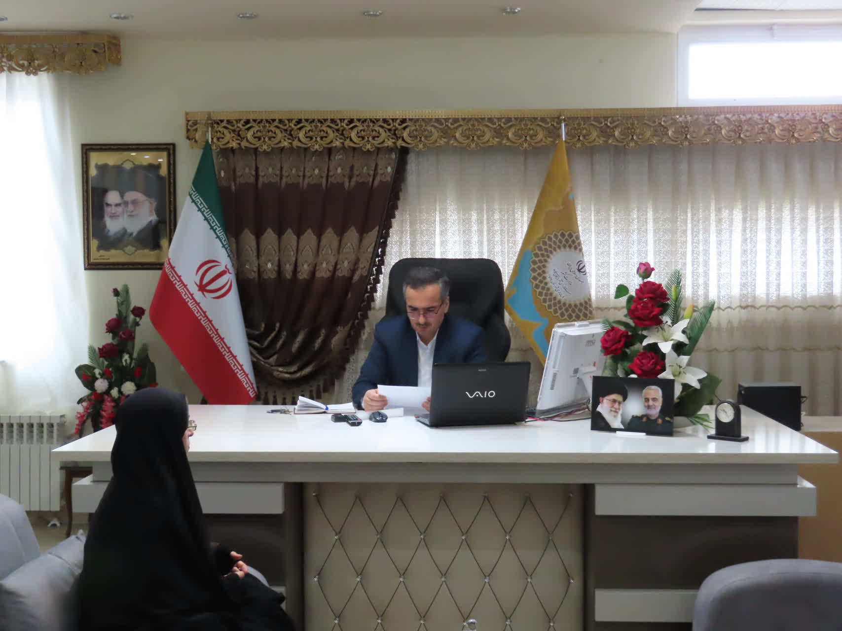 برگزاری ملاقات مردمی فرماندار شهرستان چایپاره