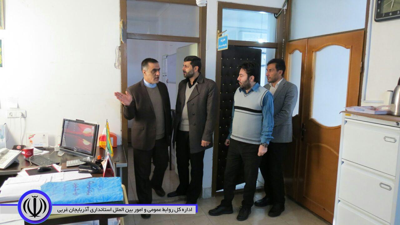 بازدید سرزده فرماندار ازادارات شهرستان چایپاره