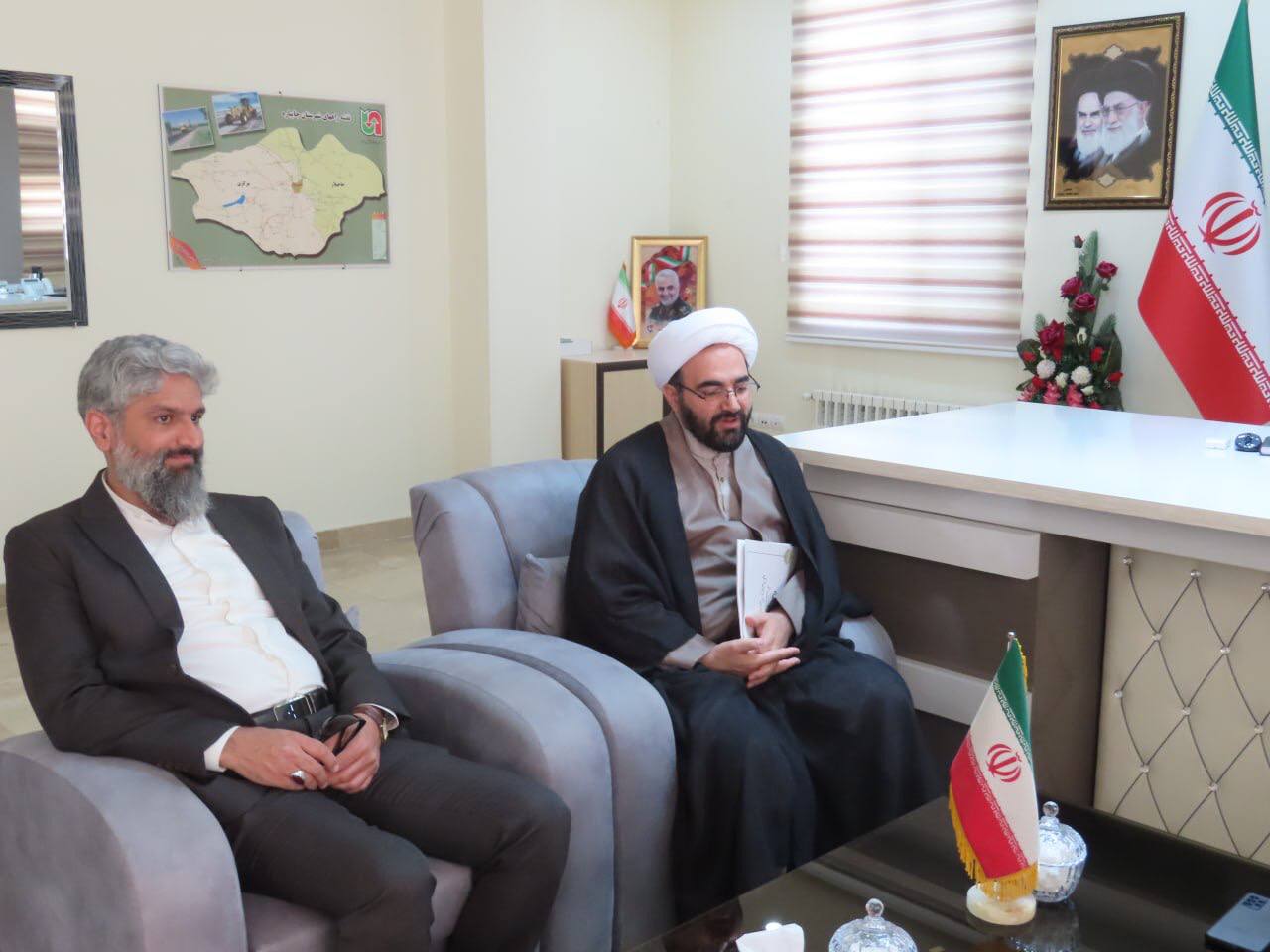 دیدار دستیار استاندار آذربایجان غربی با فرماندار شهرستان چایپاره