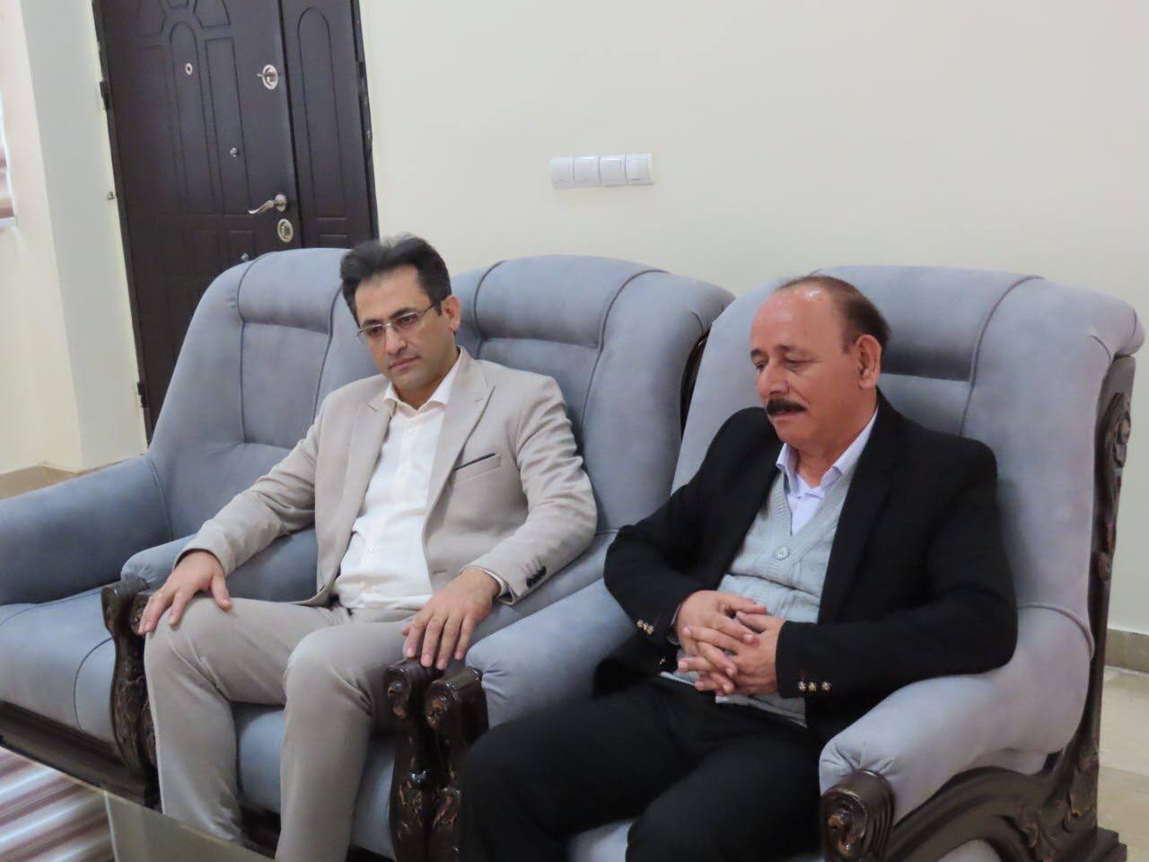 دیدار نوروزی روساء و مدیران دستگاه های اجرایی شهرستان با فرماندار چایپاره