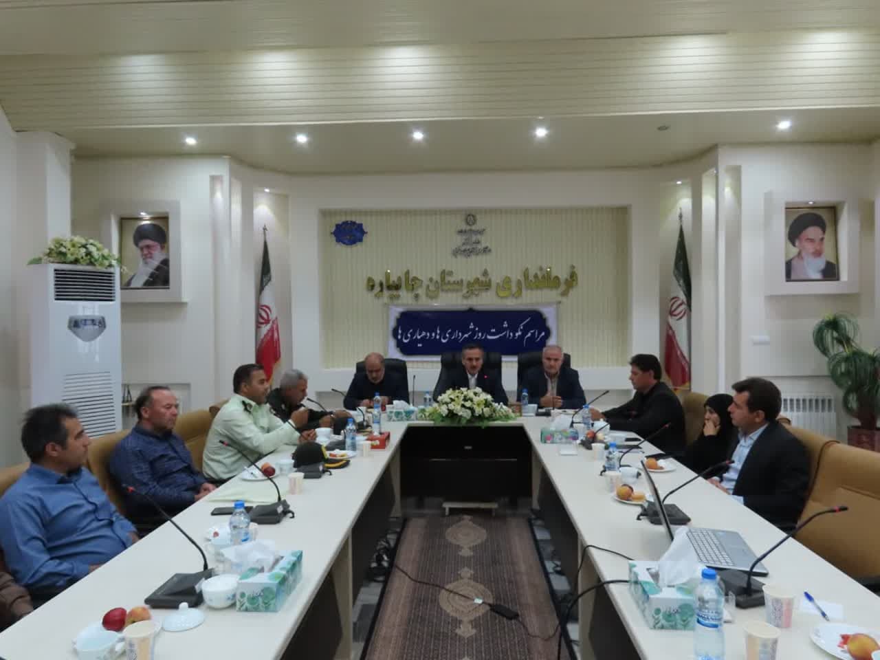 مراسم تکریم روز شهردار و دهیار