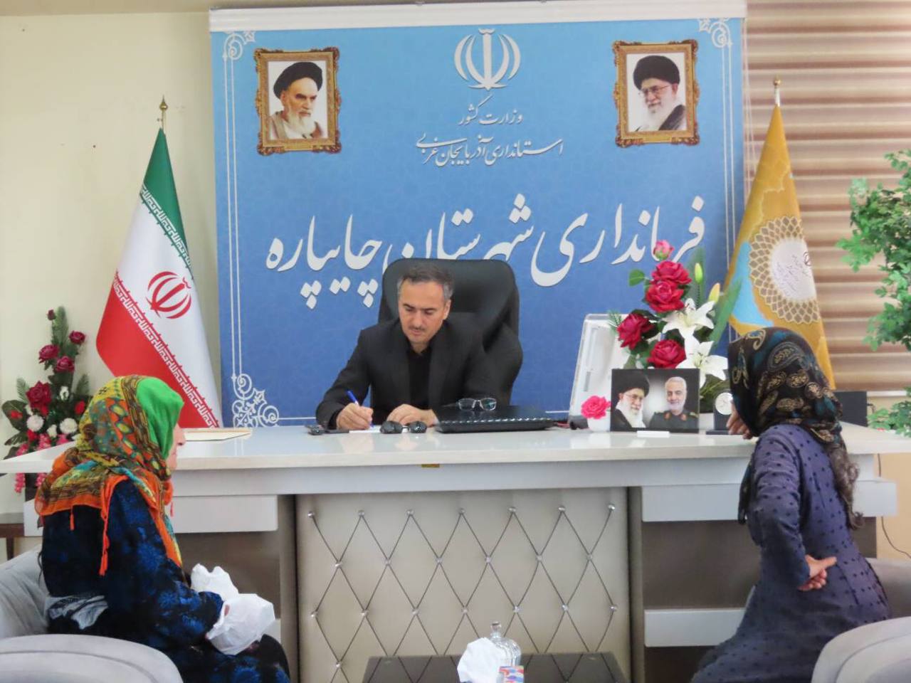احصاء و بررسی مشکلات مردمی توسط نماینده عالی دولت در شهرستان چایپاره