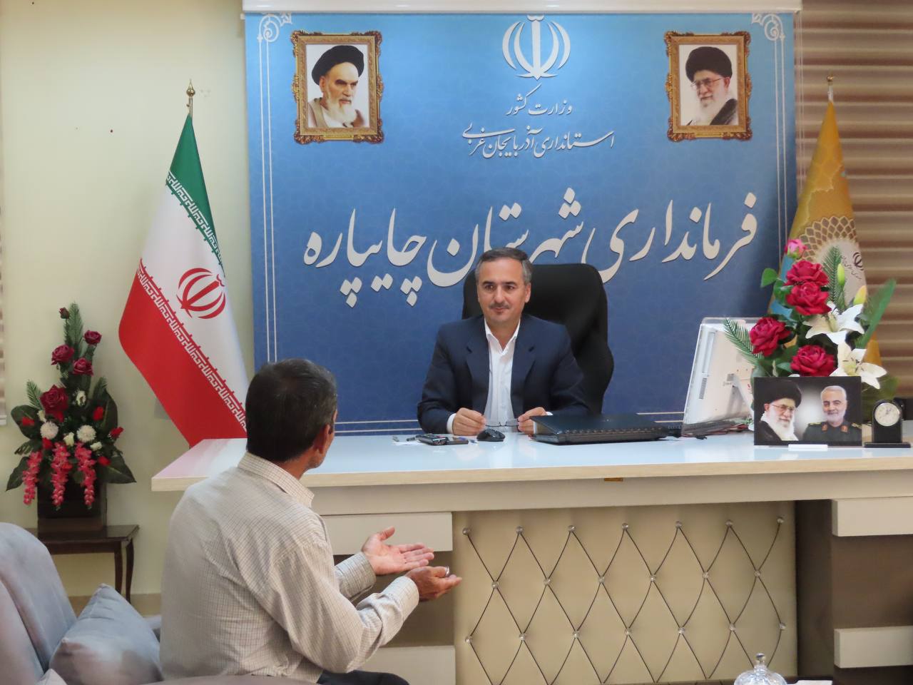 احصاء و بررسی مشکلات مردمی توسط نماینده عالی دولت در شهرستان چایپاره