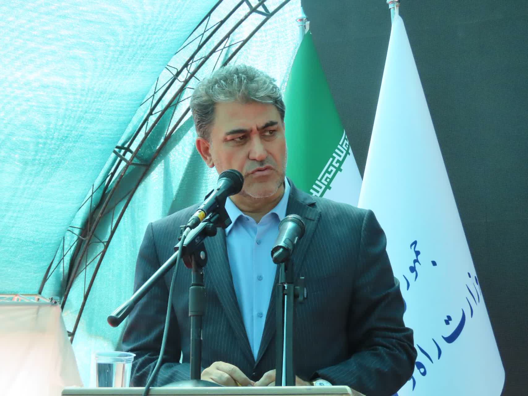 آیین آغاز عملیات اجرایی و کلنگ زنی قطعه چهارم محور سهراهی ایواوغلی تا گیت ورودی منطقه آزاد ماکو