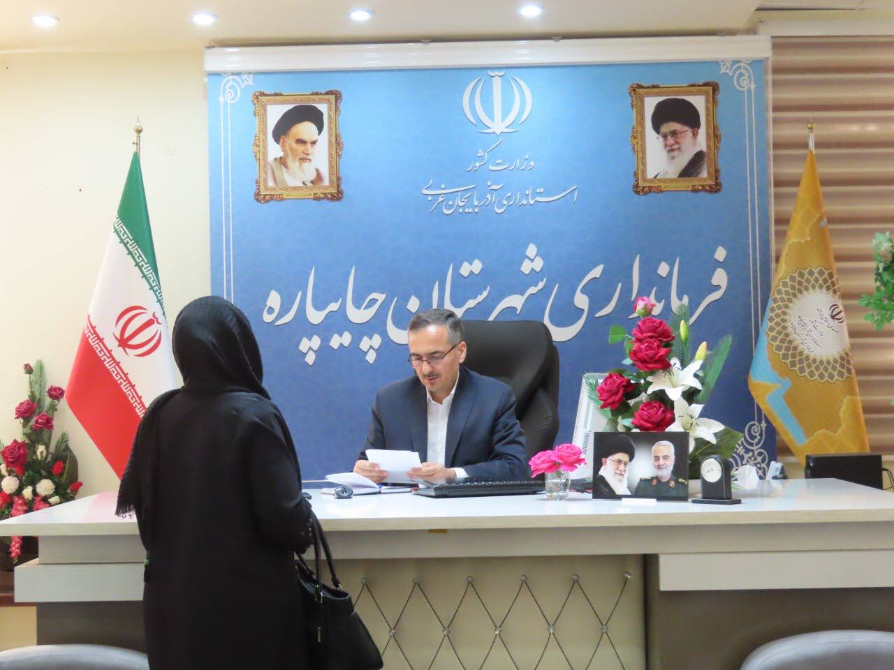 احصاء و بررسی مشکلات مردمی توسط نماینده عالی دولت در شهرستان چایپاره