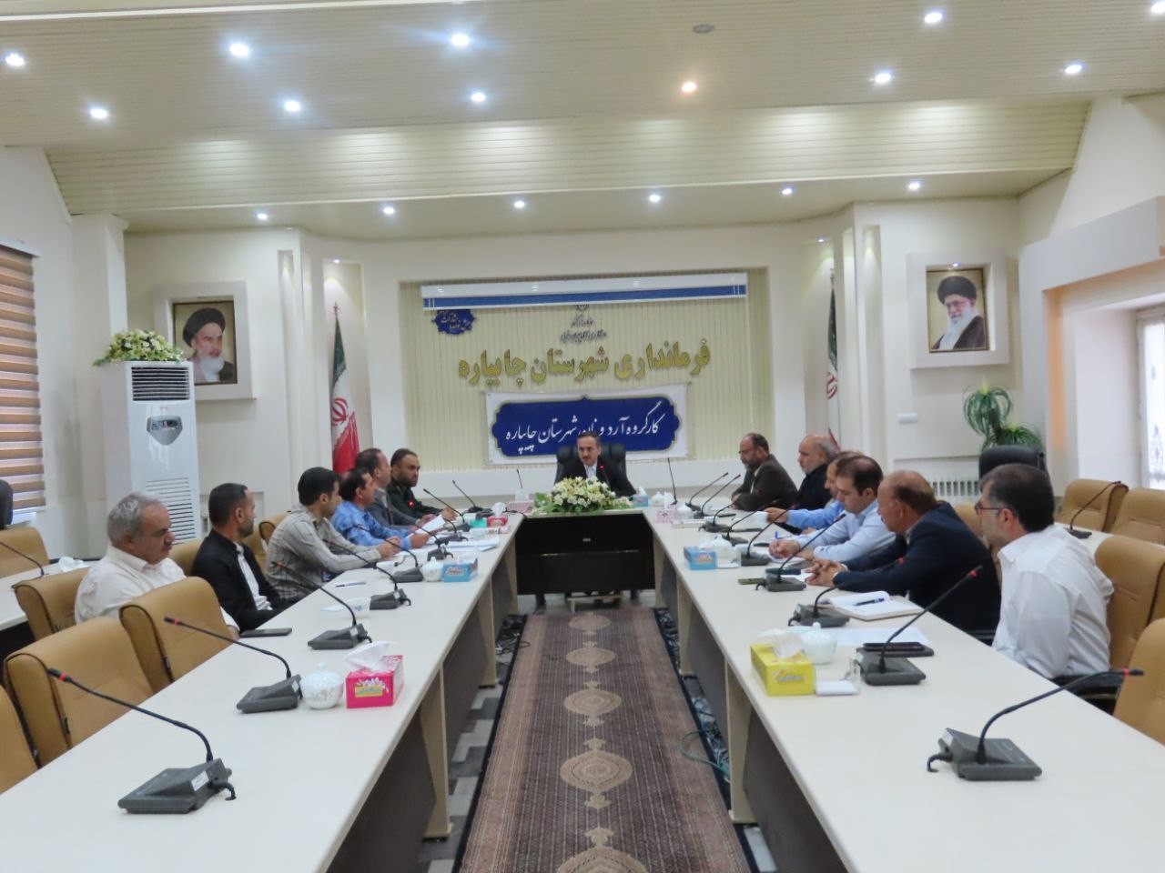 جلسه کارگروه آرد و نان شهرستان چایپاره