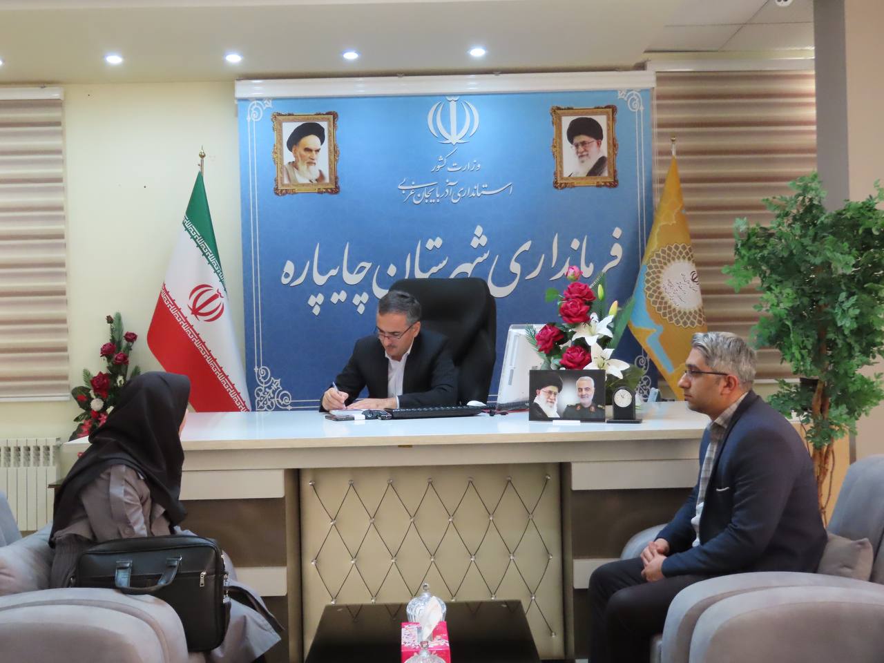 احصاء و بررسی مشکلات مردمی توسط نماینده عالی دولت در شهرستان چایپاره
