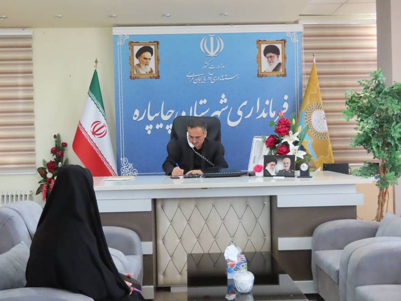 احصاء و بررسی مشکلات مردمی توسط نماینده عالی دولت در شهرستان چایپاره