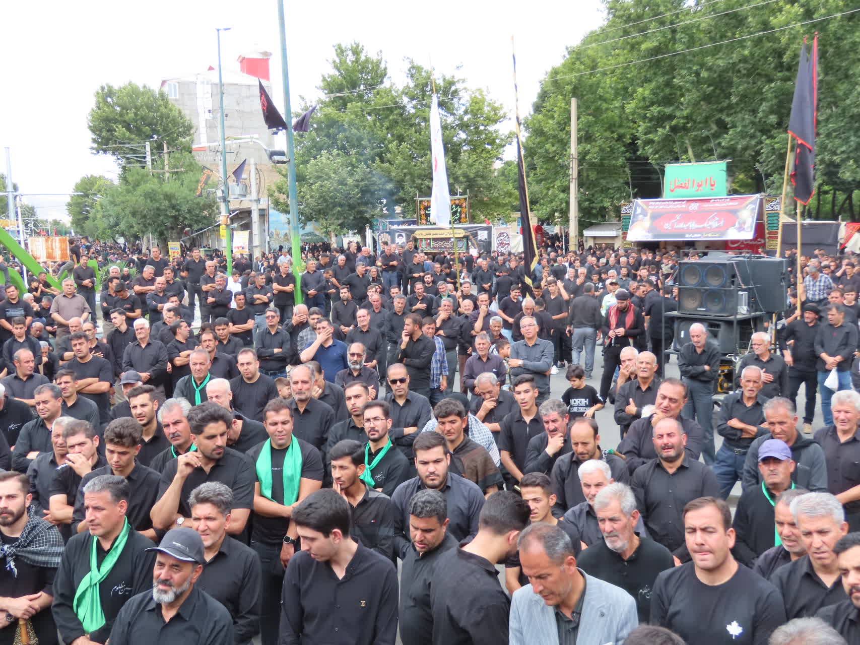 مراسم باشکوه تجمع عاشورائیان شهرستان چایپاره