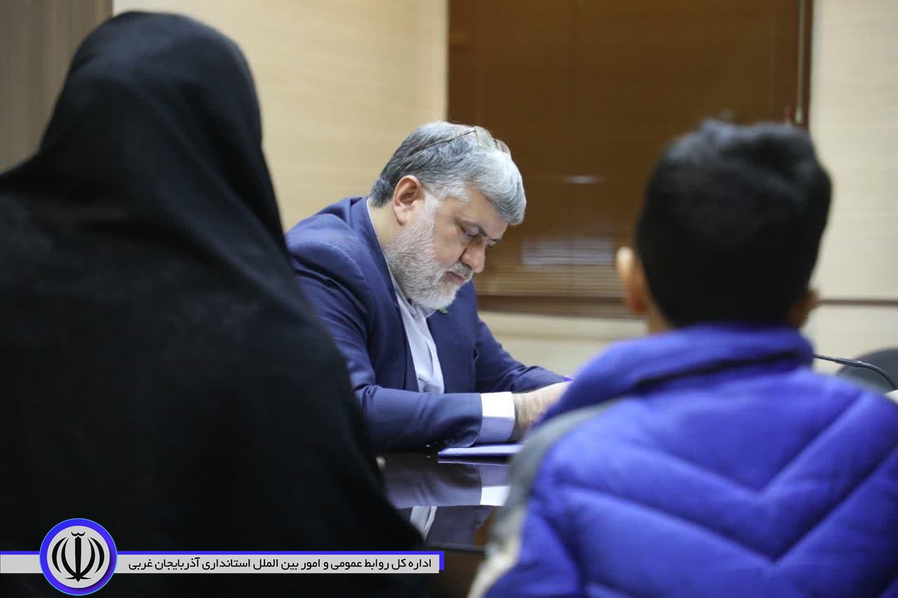 ملاقات مستقیم و بدون واسطه با استاندار آذربایجانغربی