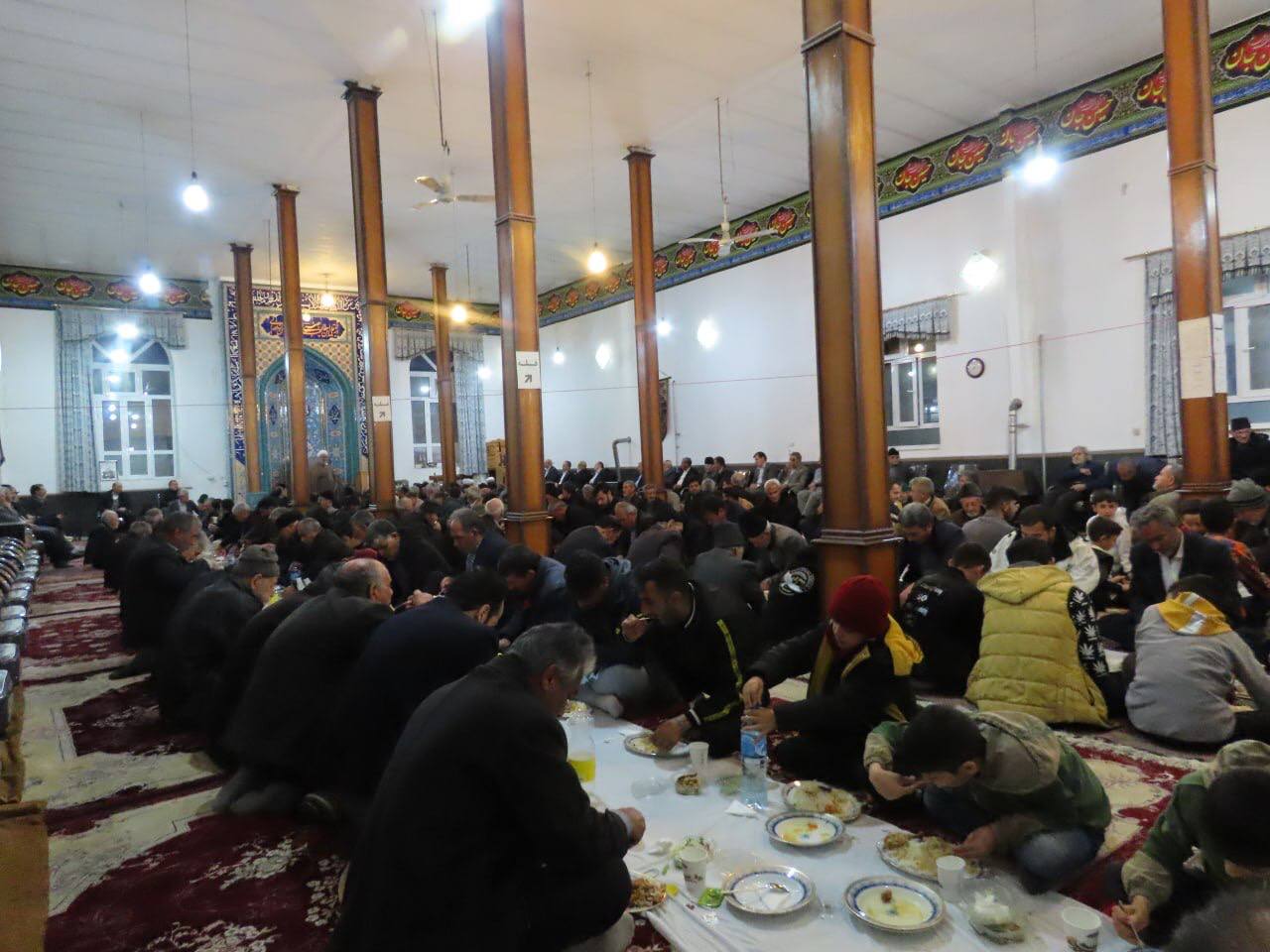 مراسم افطاریه موسسه خیریه صاحب الزمان(عج) چایپاره