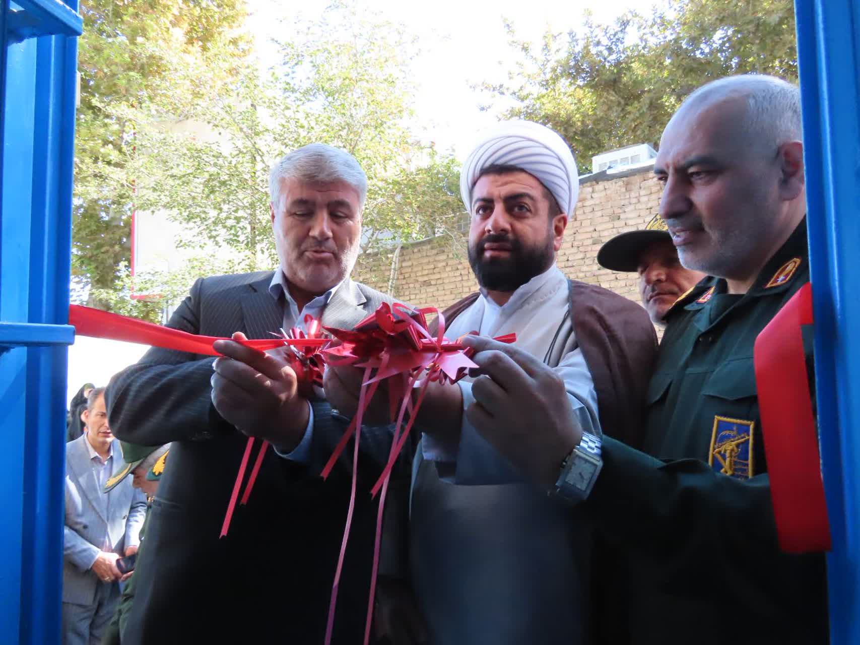 مراسم افتتاح دارالقرآن بسیج