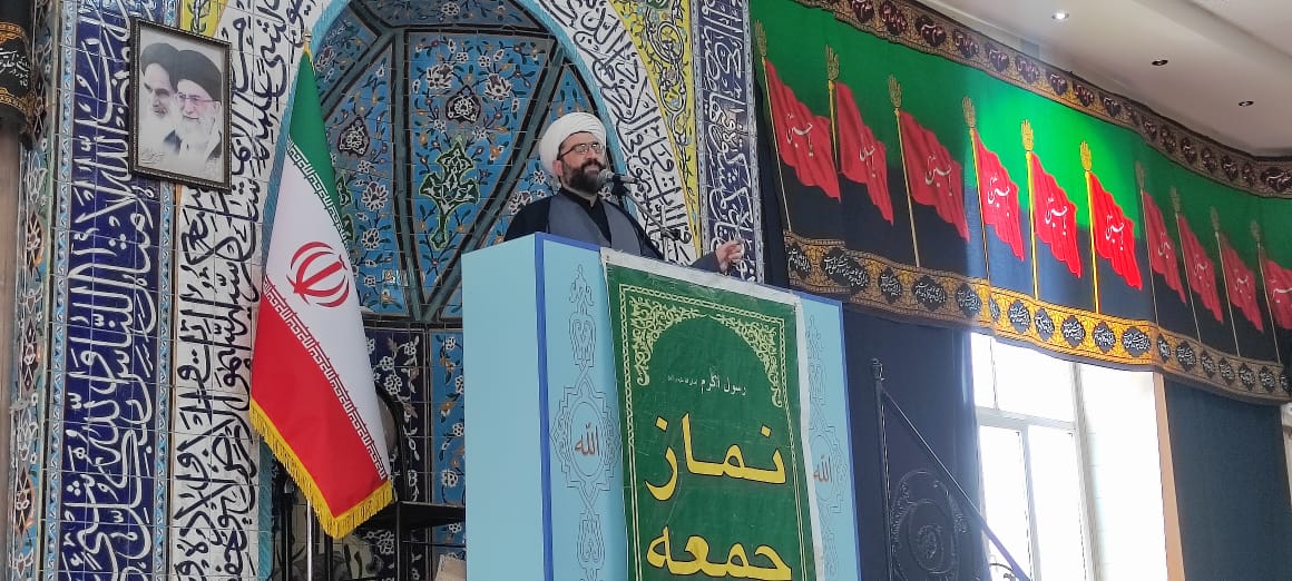 برگزاری نماز عبادی سیاسی جمعه با حضور فرماندار شهرستان چایپاره